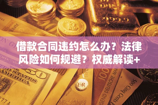 武汉借款合同违约怎么办?法律风险如何规避?权威解读+实用指南 武汉借款合同违约怎么办?法律风险如何规避?权威解读+实用指南